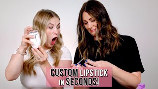 Custom Lipstick in Seconds… [upl. by Aihcsrop]