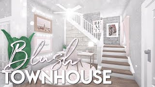 BLOXBURG Blush Townhouse 34k [upl. by Abil]