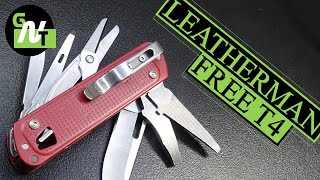 Leatherman Free T4 Table Top Review  Overall A Solid Pocket Tool [upl. by Irpak21]