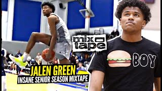 Jalen Green Is The 1 Player in America OFFICIAL SENIOR SEASON MIXTAPE [upl. by Kaete]