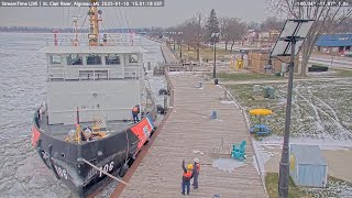 USCGC Morro Bay at Algonac 11025 [upl. by Rives538]