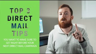 Real estate marketing  3 Direct Mail Tips [upl. by Millan]