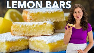 How To Make Classic LEMON BARS  Easy Recipe [upl. by Hiro422]