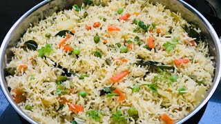 Vegetable Biryani  Restaurent Style Vegetable Biryani  Lunch Box Recipe  Rice Variety Veg Biryani [upl. by Pancho]