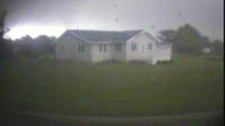 Video shows tornado destroying house [upl. by Banna]