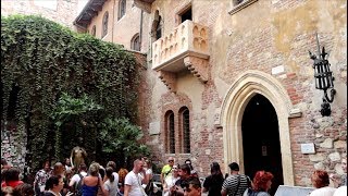 Shakespeare ROMEO amp JULIET Locations  BalconyTomb  VERONA [upl. by Daffodil]