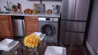 Features Overview  Haier WasherDryer Combo HLC1700AXS amp HLC1700AXW [upl. by Enelrad718]