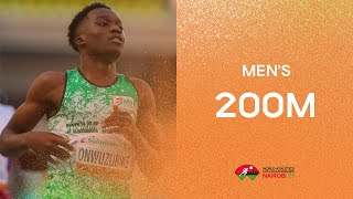 Mens 200m Final  World Athletics U20 Championships [upl. by Naihtniroc]