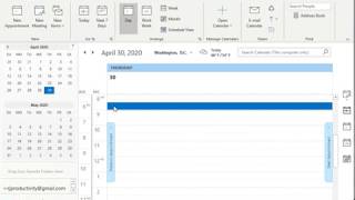 Outlook Calendar Multiple Time Zones [upl. by Dorris]