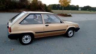 1983 Toyota Tercel AL20 DX  Walk around Video [upl. by Ozkum]