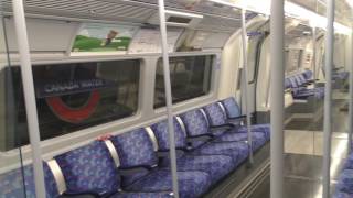 Full Journey On The Jubilee Line Refurbished From Stratford To Stanmore [upl. by Anivahs955]