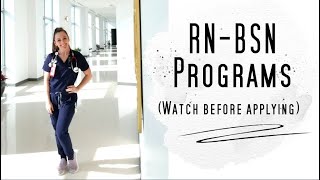 RN to BSN programs what you NEED to know [upl. by Pillsbury]