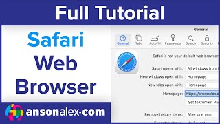 Safari Tutorial for Mac [upl. by Noraf]