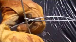 Electric Fencing How to Splice Wires Together [upl. by Lasonde]