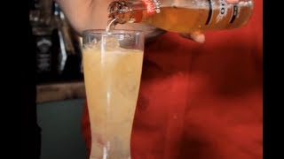 How To Make A Shandy  Beer amp Ginger Ale Drink Recipe [upl. by Lavery]