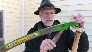 Honing a Scythe Blade for Beginners Part 1 [upl. by Serles]