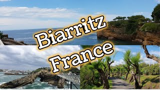 Biarritz France  A hidden gem for leisure food and surfing [upl. by Lesoj670]