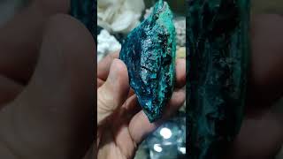 Chrysocolla from Mexico and Peru [upl. by Annatnom70]