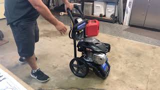 Powerstroke 3100PSI Pressure Washer  Assembly and Review [upl. by Philina]