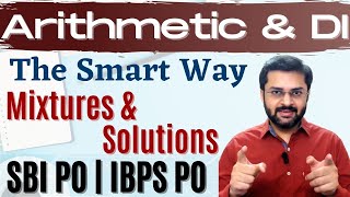 Mixture Solution  SBI PO 2017 Online Classes DAY 30 [upl. by Okwu95]