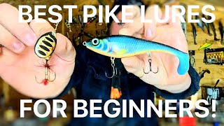 The BEST Pike Lures for Beginners Pike fishing tips amp techniques [upl. by Ailla]