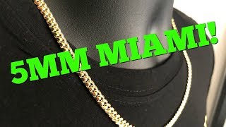 5MM Miami Cuban the perfect everyday chain [upl. by Libyc367]