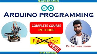 Complete Arduino programming in Hindi  ARDUINO PROGRAMMING in 5 hour  Free [upl. by White]