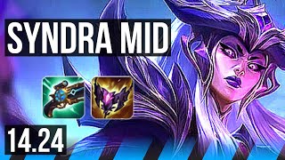 SYNDRA vs ZED MID  KR Master  1424 [upl. by Frodine]