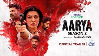 Hotstar Specials Aarya S2  Official Trailer  Ram Madhvani  Sushmita Sen  10th Dec [upl. by Autry]