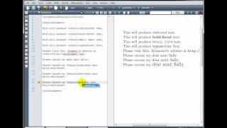 LaTeX Tutorial 5  Text and Document Formatting  Part 12 [upl. by Zahara]