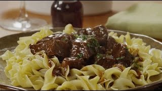 How to Make Beef Tips  Beef Recipes  Allrecipescom [upl. by Berkly]