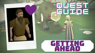 Getting Ahead  New OSRS Quest  Fast Guide [upl. by Randi]