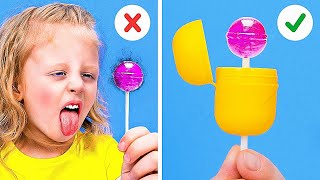 SMART PARENTING LIFE AND HACKS  Clever Ideas And Funny Situations By 5Minute Crafts [upl. by Reivax]