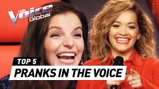 Superstars PRANK The Voice coaches with unexpected Audition [upl. by Narf]