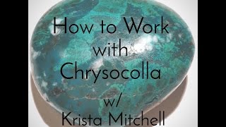 How to Work with Crystals Chrysocolla [upl. by Sabella799]