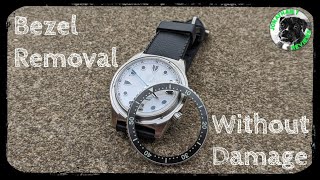 How to Easily Remove a Watch Bezel [upl. by Htiekram]