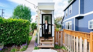 Seattle Spite House Tiny Home Tour  Zillow [upl. by Eniawed]