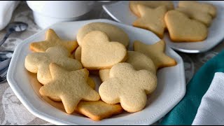 Galletas de MANTEQUILLA 🌟 Muy Fáciles [upl. by Guidotti]