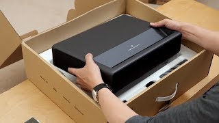 Xiaomi Mijia 4K Laser Projector Unboxing Setup amp Settings [upl. by Swain]