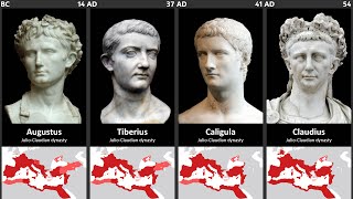 Timeline of the Roman and Byzantine Emperors [upl. by Esinahs]