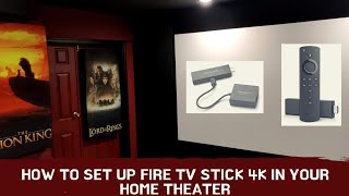 How to set up Amazon Fire TV stick 4k for your home theater [upl. by Neladgam216]