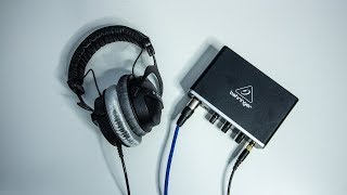 Unboxing Beyerdynamic DT 770 PRO 80 OHM and Behringer UMC 22 Audio interface [upl. by Meihar]