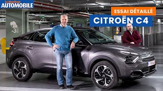 Essai Détaillé Citroën C4  Le Moniteur Automobile [upl. by Nylrats910]