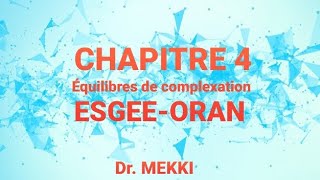 3  CHAPITRE 4  NOMENCLATURE DES COMPLEXES [upl. by Aciraa]