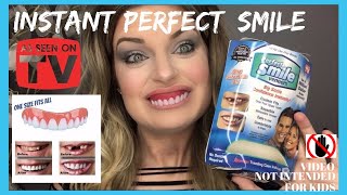 Perfect Instant Smile Press On Veneers Demo amp Review [upl. by Aytida]