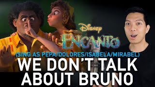 We Dont Talk About Bruno FelixCamiloOthers Part Only  Karaoke  Encanto [upl. by Reis]