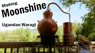 Banana Brandy  Making Ugandan Waragi Moonshine [upl. by Ulund]