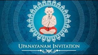 Exclusive Upanayanam Ceremony Invitation Video  Thread Ceremony Video Invitation  Invitercom [upl. by Nueoras]