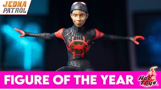 Figure Of The Year Hot Toys Miles Morales Unboxing amp Review  SpiderMan Into The SpiderVerse [upl. by Newmann]