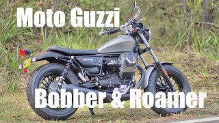 Moto Guzzi V9 Bobber amp Roamer Review [upl. by Clippard]